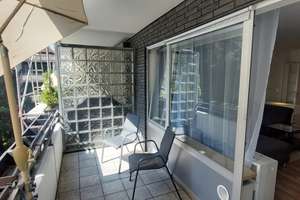 Schönes, ruhiges möbliertes Terrassenappartement in zentraler Lage Nähe Fachhochschulen – Heideweg 53, 40470 Mörsenbroich, Düsseldorf – Vorschaubild 5
