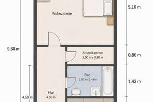 Freie Lieferung – Helles City-Apartment in Billstedt, perfekt für Singles* – Steinfeldstraße 8a, 22119 Billstedt, Hamburg – Vorschaubild 9