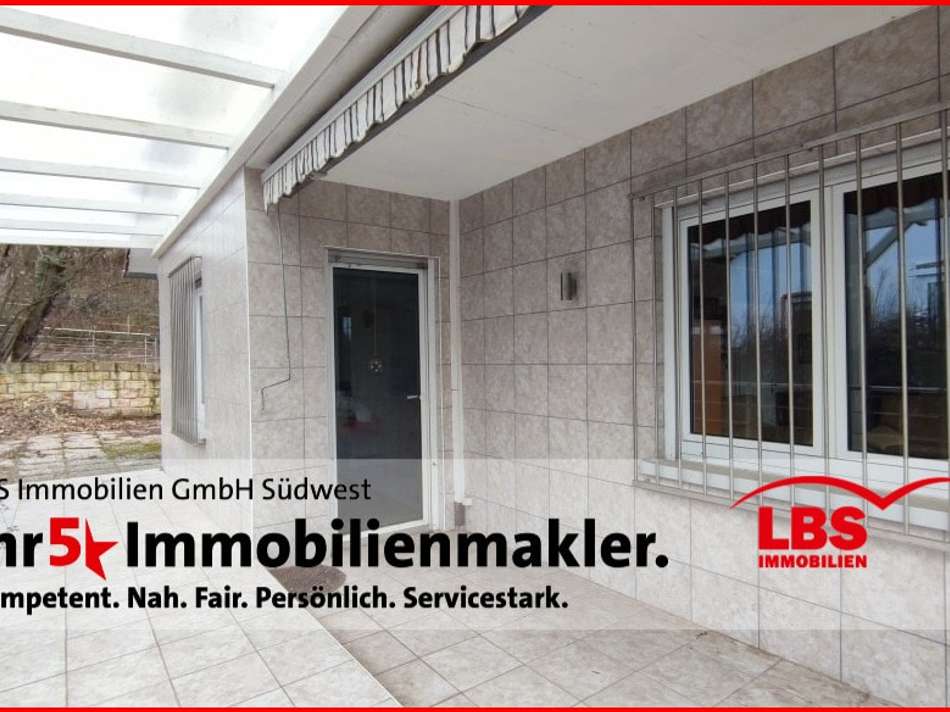 Terrasse Westseite mit Zugang 