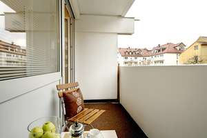 Moderne möblierte 1-Zimmer Wohnung mit Balkon in Milbertshofen – Schleißheimer Straße 257, 80809 Am Riesenfeld, München – Vorschaubild 6