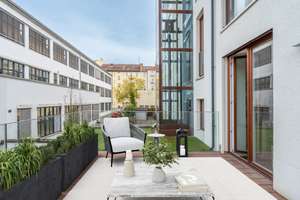 AIGNER - Stilvolle 3-Zimmer-Wohnung mit großer Terrasse in begehrter Maxvorstadt – Die vollständige Adresse der Immobilie erhältst du vom Anbieter., 80335 St. Benno, München – Vorschaubild 4