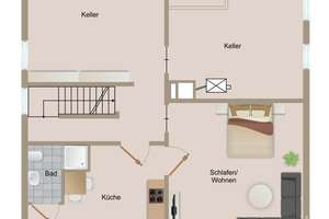 Bezugsfrei! Familienhaus mit 2 Wohneinheiten + großes, idyll. Grundstück – ruhige Lage nahe München – Die vollständige Adresse der Immobilie erhältst du vom Anbieter., 85402 Kranzberg – Vorschaubild 12