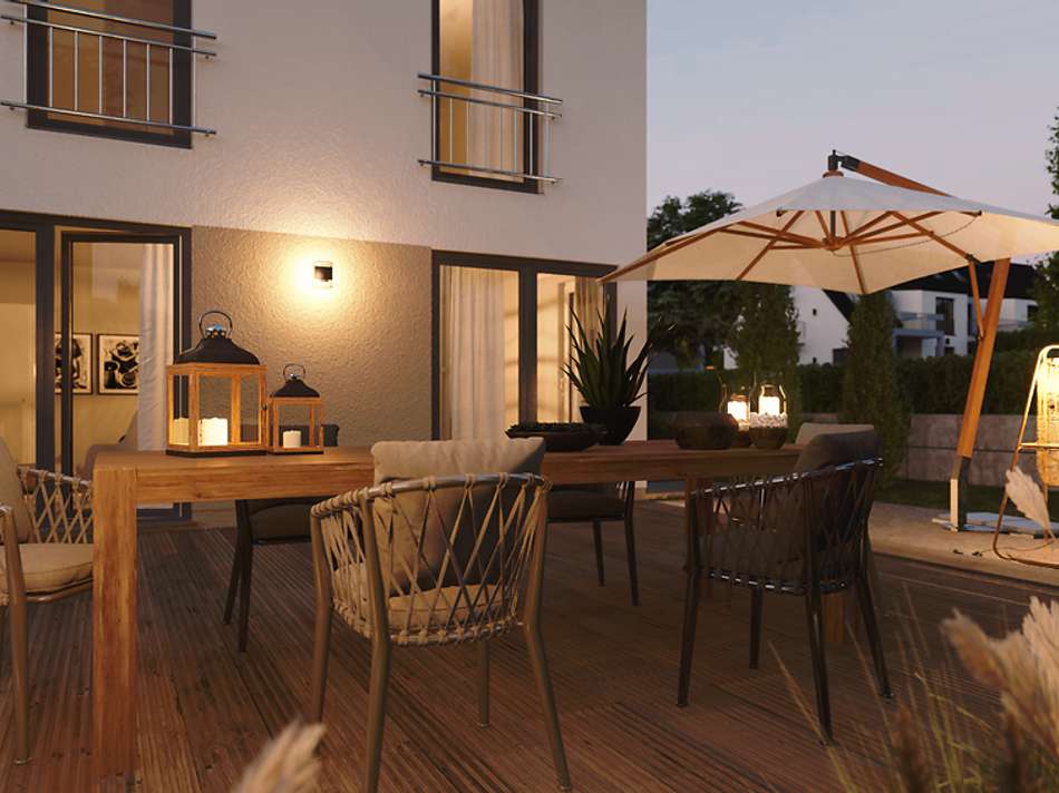 Gemütliche Terrasse