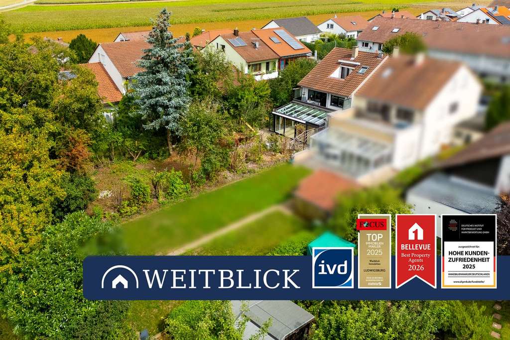 Immobilie in Pleidelsheim - WEITBLICK: Doppelhaushälfte mit Einliegerwohnung! - Bild 0
