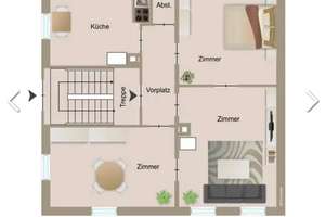 Gepflegtes Mehrfamilienhaus mit 3 Einheiten und Garten an bevorzugten Lage – Die vollständige Adresse der Immobilie erhältst du vom Anbieter., 73033 Göppingen – Vorschaubild 7