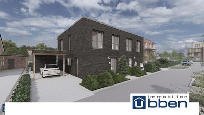 Haus A: Moderne Neubau-Doppelhaushälfte in Aurich!
