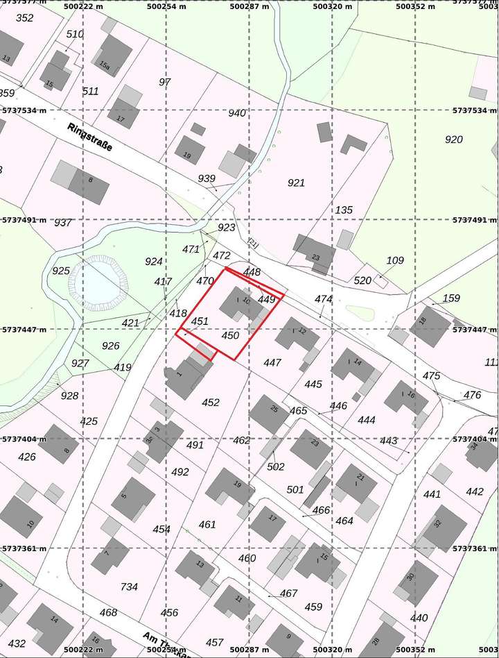 Flurstücke 450 & 449 & 451