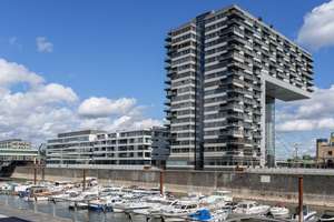 Kranhaus – Luxuriöses Wohnen mit Blick auf  Rhein und Yachthafen