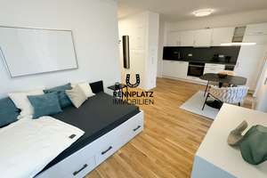 WE1.2 | Möbliertes Neubau-Apartment mit EBK und Süd-Loggia in Regensburg-Ost. Frei. – Die vollständige Adresse der Immobilie erhältst du vom Anbieter., 93055 Ostenviertel, Regensburg – Vorschaubild 3