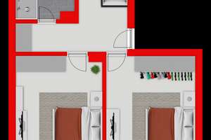 Bezugsfreie 4-Zimmer-Maisonette mit zwei Südbalkonen & Tageslichtbad – 14165 Zehlendorf, Berlin – Vorschaubild 20