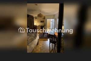 Tauschwohnung: Wohnung mit Balkon und Blick in den englischen Garten 