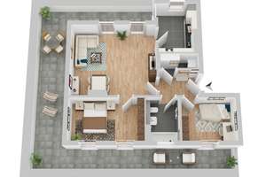 Ihr neues zu Hause: freifinanzierte 3-Zimmer-Wohnung – Bischofsmaiser Straße 4, 10318 Karlshorst, Berlin – Vorschaubild 3