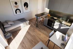 "Exklusive Micro Apartments für Studenten" – Top-Rendite – Deikestraße 36, 81829 Trudering-Riem (Ortsteil), München – Vorschaubild 3