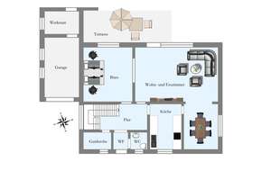 Großzügiges und modernes EFH mit überdachter Terrasse und Garage in bester Wohnlage von Bad Zw'ahn – Die vollständige Adresse der Immobilie erhältst du vom Anbieter., 26160 Bad Zwischenahn – Vorschaubild 15