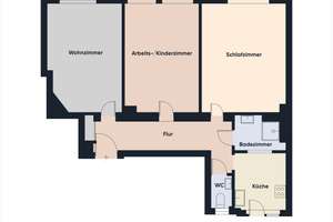 Aufgepasst! Moderne 3 Zimmer Eigentumswohnung in Nürnberg mit modernem Bad uvm.! – Die vollständige Adresse der Immobilie erhältst du vom Anbieter., 90443 Steinbühl, Nürnberg – Vorschaubild 7