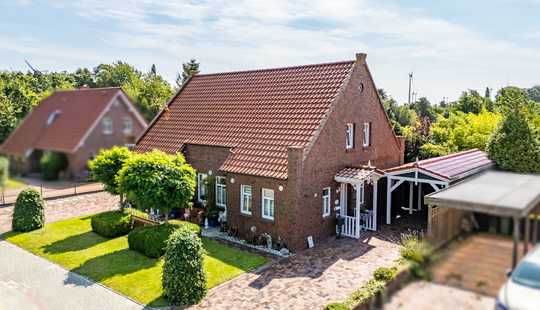 Bild von Attraktives Einfamilienhaus mit Einliegerwohnung in ruhiger Sackgassenlage von Dornum