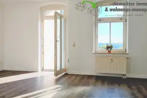Sonnige 3-Raum-Wohnung mit Abstellraum & Süd-Balkon mit exklusivem Ausblick – Albrechtstraße 4, 9130 Chemnitz – Vorschaubild 6