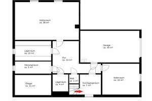 Grasberg / Attraktiver Bungalow mit großem Grundstück und Garage – Osterholz (Kreis) – Vorschaubild 17