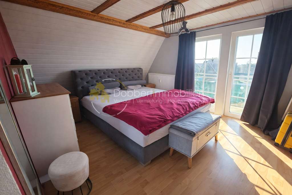 Immobilie in Michelbach an der Bilz - Außergewöhnliche Dachgeschosswohnung mit 3 Balkonen, Holzofen & Garage - Bild 4