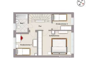 Renoviertes Reihenmittelhaus in Nürnberg-Eibach – Die vollständige Adresse der Immobilie erhältst du vom Anbieter., 90451 Röthenbach Ost, Nürnberg – Vorschaubild 19