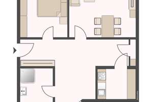 Moderne 2 Zimmer mit Top Bad sowie inkl. einer EBK – Hammerstr. 11, 9130 Sonnenberg, Chemnitz – Vorschaubild 10