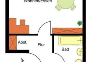 Stilvolle, gepflegte 2,5-Zimmer-Wohnung mit Balkonen und Einbauküche in Stuttgart-Rohr