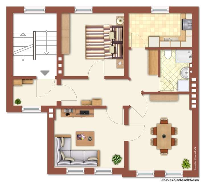 Grundriss Obergeschoss