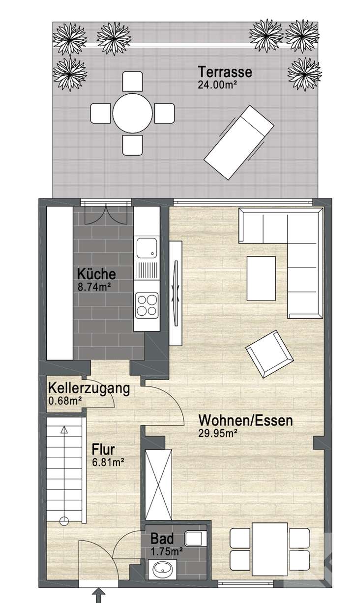 Grundriss EG