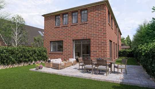 Bild von Im Herzen von Fuhlsbüttel, 300m bis zur U1. Moderne Doppelhaushälfte mit ausgebautem Keller (TF1)