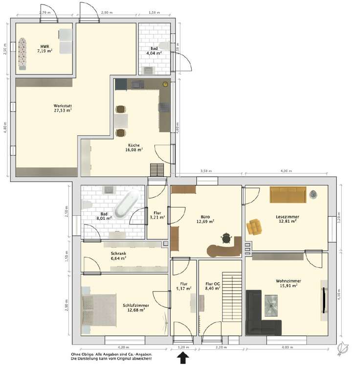 Grundriss Erdgeschoss