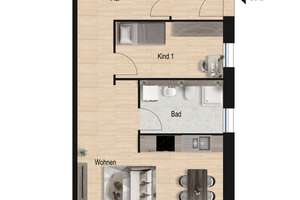 3-Zi.-Wohnung im EG, Terrasse, Gartenanteil, inkl. neuer Einbauküche, Aufzug! KFW 40-QNG-Standard! – Die vollständige Adresse der Immobilie erhältst du vom Anbieter., 73084 Salach – Vorschaubild 14