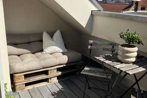 Gemütliche 2-Raum-Dachgeschosswohnung mit Dachloggia in Leipzig – – Die vollständige Adresse der Immobilie erhältst du vom Anbieter., 4315 Neustadt-Neuschönefeld, Leipzig – Vorschaubild 4
