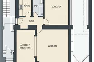Charmantes 2,5-Zimmer Altbaujuwel im Herzen von Düsseldorf-Pempelfort  – 40477 Pempelfort, Düsseldorf – Vorschaubild 14
