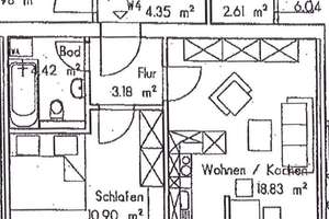 Frei ab 1.4.26 - offener Küche / EBK Abkauf mögl. / 1. OG in ruhiger City-Lage ! – Zieschestraße 39, 9111 Zentrum, Chemnitz – Vorschaubild 11