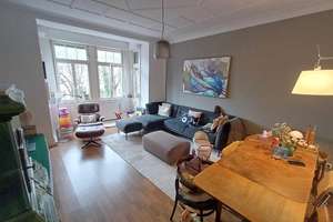 Was Besonderes!Schöner Altbau,unverpfuscht & Charme ohne Ende,WC separat,Erker-Ausblick,Balkon,Park – Neckarstraße 168a, 70190 Stöckach, Stuttgart – Vorschaubild 1