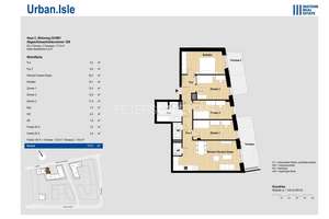 + 5-Zimmer Neubauwohnung mit zwei Terrassen in Rothenburgsort + Urban.Isle + – Billhorner Kanalstraße 54, 20539 Rothenburgsort, Hamburg – Vorschaubild 8