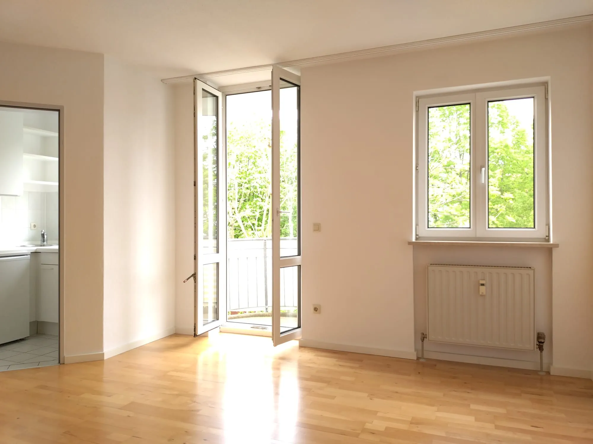 Freie, ruhige 1-Zimmerwohnung in beliebter Lage in Untermenzing