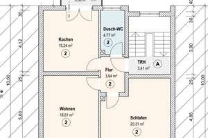 Kapitalanlage in Mannheim-Käfertal –  1OG vermietete 2-Zimmer-Wohnung mit Balkon | ca. 67 m² | – 68309 Käfertal, Mannheim – Vorschaubild 10
