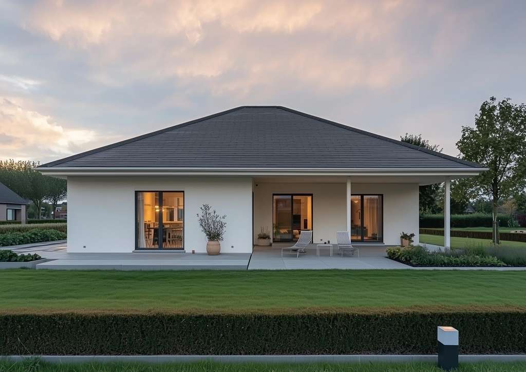 Immobilie in Amt Neuhaus - NEUBAU Bungalow in Brahlstorf mit moderner Ausstattung - Bild 1