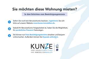 KUNZE: 2-Zimmer-Wohnung in Linden-Mitte! – Gartenallee 20A, 30449 Linden-Mitte, Hannover – Vorschaubild 3