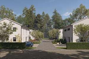 Fußbodenheizung, Wärmepumpe usw.: Neubau-Doppelhaus für zwei Familien inkl. Grundstück in Bernau – Die vollständige Adresse der Immobilie erhältst du vom Anbieter., 16321 Bernau bei Berlin – Vorschaubild 3