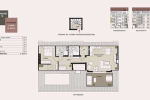 NEU: SELTENE PENTHOUSE MIT GROßER SÜD-DACHTERRASSE UND DOMBLICK IN RUHIGER LAGE +PROVISIONSFREI+ – 50733 Nippes (Ortsteil), Köln – Vorschaubild 10