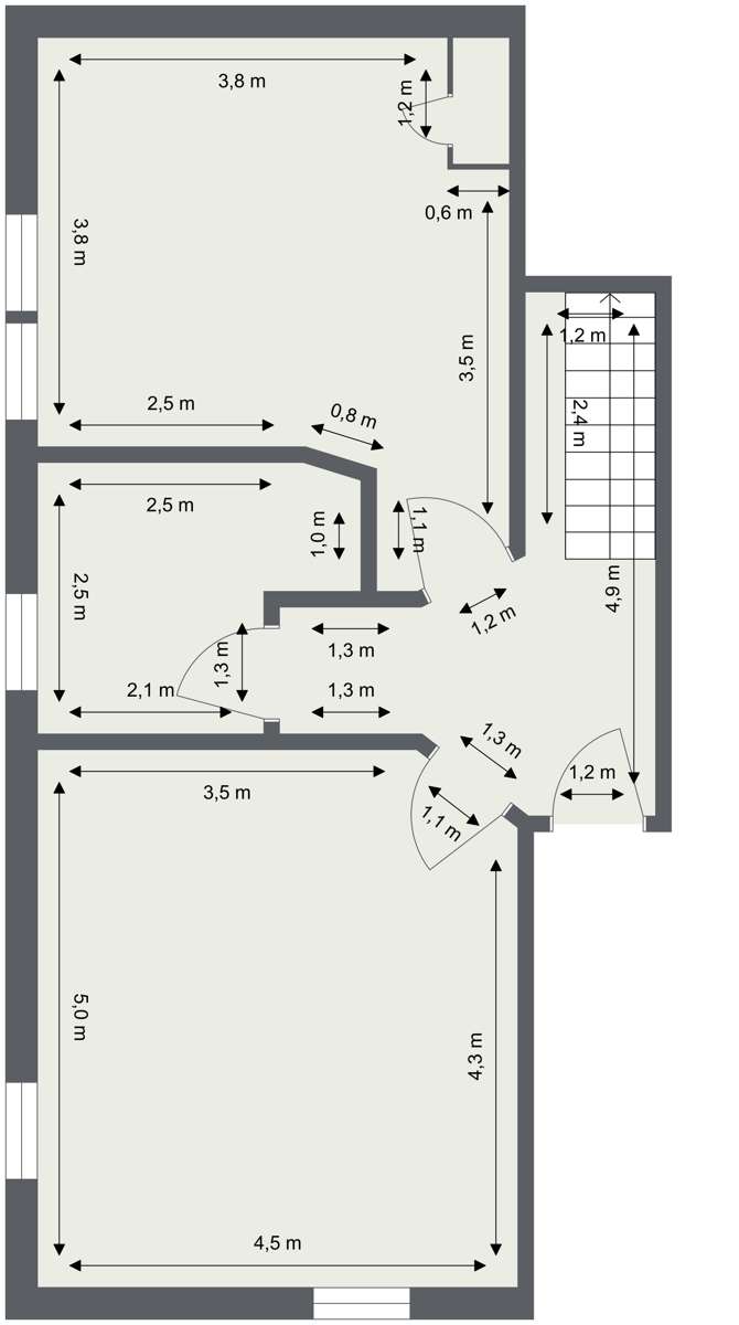 Grundriss - 2. Obergeschoss li