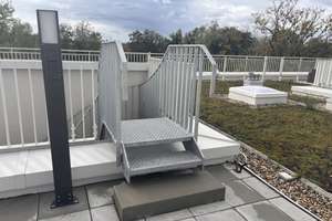 Möblierte Penthouse-artige 2‑Zimmer Wohnung mit 40qm-Dachterrasse und Loggia  in Landsberg am Lech – Adolf-Buck-Weg 1, 86899 Landsberg am Lech – Vorschaubild 7