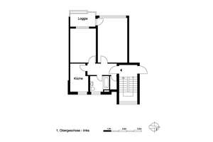 renovierte und moderne 2-Zimmerwohnung mit Balkon in Hannover - Davenstedt – Davenstedter Markt 37, 30455 Davenstedt, Hannover – Vorschaubild 3