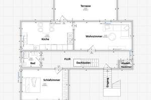 2 ZKB mit EBK, Kamin, Terrasse, Stellplatz
