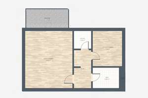 **Im Herzen der Stadt und voller Möglichkeiten: 2 Zimmer mit Balkon ins Grüne** – 80538 Englischer Garten, München – Vorschaubild 6