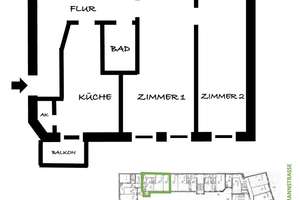 2-Zimmer Wohnung nahe Potsdamer Platz *Eigenbedarf ab 2027* – Stresemannstrasse 34, 10963 Kreuzberg, Berlin – Vorschaubild 7