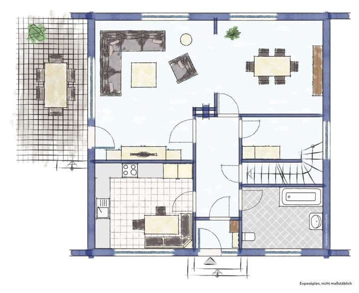 Grundriss Erdgeschoss