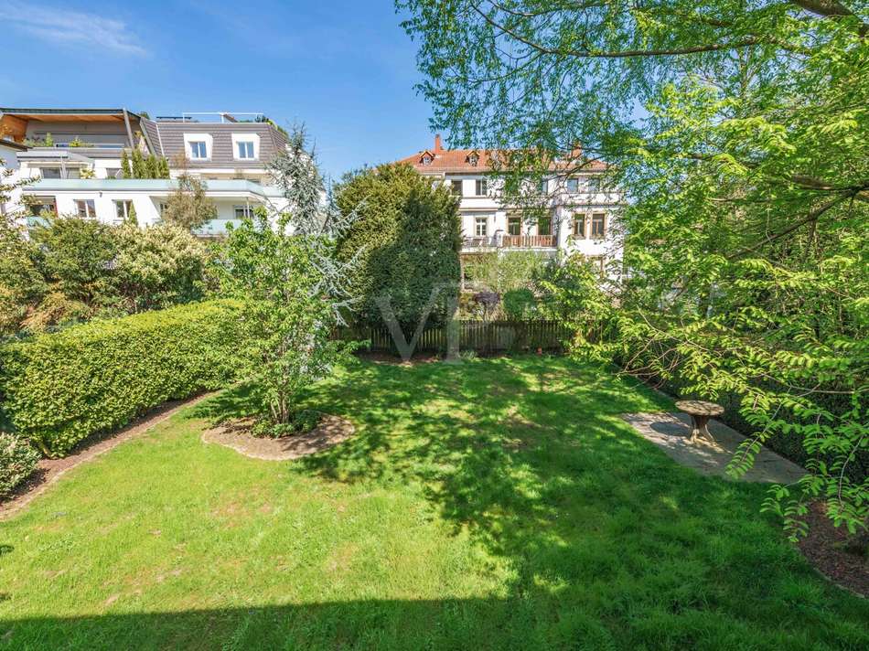 Blick vom Balkon